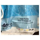 2@ 40LB BAGS POOL SALT