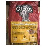 4 @ 4LB BAGS, OL ROY DOG FOOD