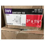 DWV SANITARY TEE