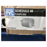 SCHEDULE 40 COUPLING 1 1/2"