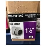 PVC FITTING MALE ADAPTER 1 1/2"