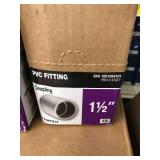 PVC FITTINGS COUIPLINGS 1 1/2"