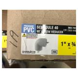PVC SCHEDULE 40 90* ELBOW REDUCER 1" X 3/4"