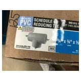 PVC SCHEDULE 40 REDUCER TEE