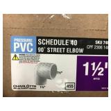 PVC SCHEDULE 40 90* STREET ELBOW