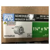 PVC SCHEDULE 40, REDUCER BUSHING
