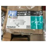 PVC SCHEDULE 40, REDUCER TEE