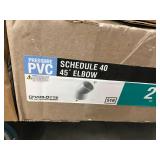 PVC SCHEDULE 40, 45* ELBOW