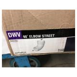 DWV 90* ELBOW, 4"