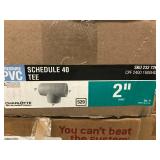 PRESSURE PVC SCHEDULE 40, 2" TEE