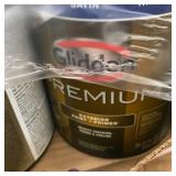 4 @ quart glidden premium satin, base 1