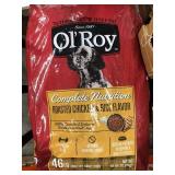 OL ROY DOG FOOD, 46LB BAG