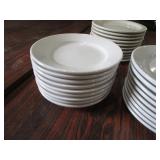 (46) 6" Stoneware Plates