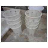 Silverware Trays & Cups, Mixed Drink Garnishment Tray, Vases