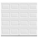 Clopay Classic Steel Short Panel 8 ft x 7 ft Insulated 6.5 R-Value White Garage Door without Windows  Customer Returns See Pictures