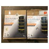 Lot of HDX Steel Wire Garage Storage Tote Rack with Casters for 27 Gal. Totes in Black (22 in. W x 69 in. H x 28.5 in. D)    Customer Returns See Pictures