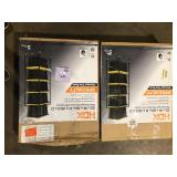 Lot of HDX Steel Wire Garage Storage Tote Rack with Casters for 27 Gal. Totes in Black (22 in. W x 69 in. H x 28.5 in. D)    Customer Returns See Pictures