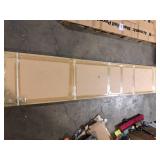 comforthomi 0.9 in. x 1.71 ft. x 8.86 ft. Walnut Acoustic/Sound Absorb 3D Oak Overlapping Wood Slat Decorative Wall Paneling 2-Pack Customer Returns See Pictures