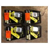 Lot of RYOBI 40V Cordless Battery Topper LED Work Light (Tool Only)  Customer Returns See Pictures