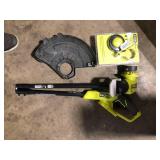 RYOBI ONE+ 18V 13 in. Cordless Battery String Trimmer/Edger (Tool Only)   Customer Returns See Pictures