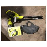 RYOBI ONE+ 18V 13 in. Cordless Battery String Trimmer/Edger (Tool Only)   Customer Returns See Pictures