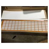 RED LANTERN 6 ft. Honey 4-Panel Room Divider    Customer Returns See Pictures