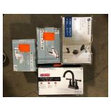 Lot of Assorted Bathroom Faucets Various Models and Conditions Customer Returns See Pictures