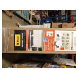 Clopay Classic Steel Short Panel 8 ft x 7 ft Insulated 6.5 R-Value White Garage Door without Windows  Customer Returns See Pictures