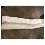 JONATHAN Y Twyla Classic Cream 8 ft. x 10 ft. Solid Low-Pile Machine-Washable Area Rug  Customer Returns See Pictures