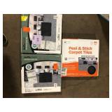 Lot of Assorted Carpet Tiles Various Models and Conditions  Customer Returns See Pictures