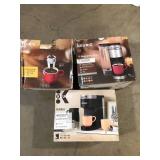 Lot of Assorted Coffee Makers Various Models and Conditions Customer Returns See Pictures