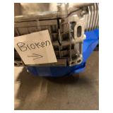 DUROMAX 420cc 1 in. Gasoline Multi-Purpose Horizontal Key Shaft Recoil Start Portable Engine 50-State Broken Customer Returns See Pictures