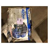 DUROMAX 420cc 1 in. Gasoline Multi-Purpose Horizontal Key Shaft Recoil Start Portable Engine 50-State Broken Customer Returns See Pictures