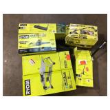 Lot of Ryobi Power Tools and Hardware Various Models and Conditions Customer Returns See Pictures