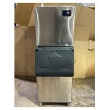 TITTLA 22.3 in. 510 lbs. Per Day Split Commercial Freestanding Ice Maker 156-Full Size Ice Cubes/Cycle in Silver with Filter