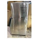 TITTLA 22.3 in. 510 lbs. Per Day Split Commercial Freestanding Ice Maker 156-Full Size Ice Cubes/Cycle in Silver with Filter