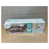Regalo Portable My Cot, Gray, Toddler Cot, 48" Long, 24.5" Wide, Ages 2 to 5 Years