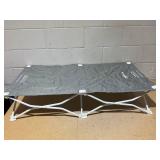 Regalo Portable My Cot, Gray, Toddler Cot, 48" Long, 24.5" Wide, Ages 2 to 5 Years