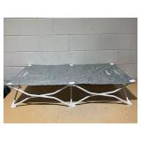 Regalo Portable My Cot, Gray, Toddler Cot, 48" Long, 24.5" Wide, Ages 2 to 5 Years