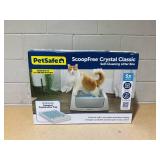 PetSafe ScoopFree Crystal Classic Self-Cleaning Litter Box