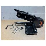 VEVOR Trailer Dolly, 500lbs Tongue Weight Capacity, 13 inch-23.2 inch Height Adjustable Trailer Mover Dolly, 9-inch Pneumatic Rubber Tire, Manual or Electric Wrench Drive, for Moving RV Trailer