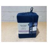 Better Homes & Gardens 3 -Piece Blue Cove Adult Jersey Sheet Set, Twin