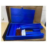 POLYWOOD Modern Adirondack Dining Chair in Pacific Blue