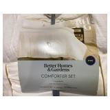 Better Homes & Gardens 3-Piece Cream Gauze Comforter Set, Adult King