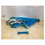 Ozark Trail 6.8 ft x 5.9 ft Pop-up Beach Shelter, Blue