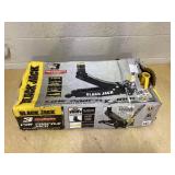 Black Jack - T830026W Low Profile Garage Jack with SUV Adapter, 3 Ton Black