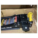 Black Jack - T830026W Low Profile Garage Jack with SUV Adapter, 3 Ton Black