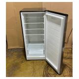 Vissani 7.1 cu. ft. Manual Defrost Convertible Upright Freezer in Stainless Steel Look