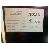 Vissani 7.1 cu. ft. Manual Defrost Convertible Upright Freezer in Stainless Steel Look