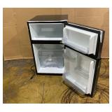 Vissani 3.1 cu. ft. 2-Door Mini Refrigerator in Stainless Steel with Freezer, ENERGY STAR